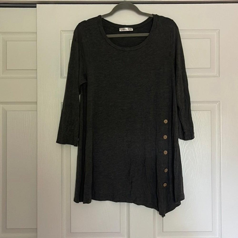 FLASH SALE $5 2X emerald tunic